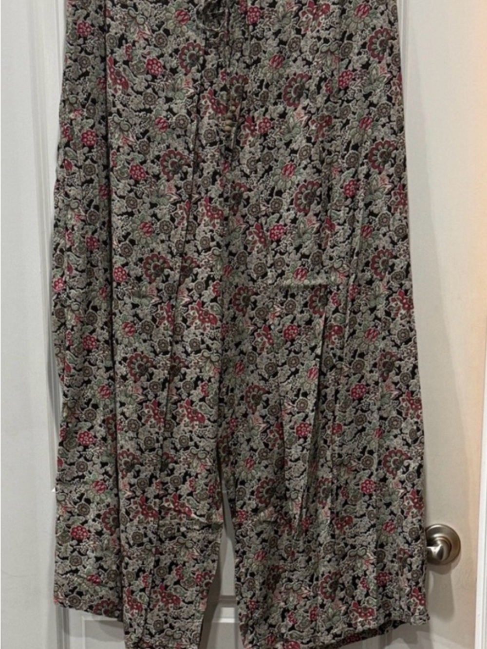 Denim & Supply Ralph Lauren Floral Wrap - Wide Leg Pants